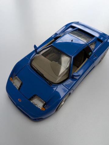 Burago Bugatti 110EB 1991 1/18, Enlèvement, Utilisé, Voiture, Burago