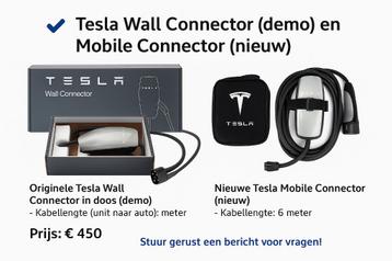  Tesla Wall Connector + Mobile Connector complete oplaadset beschikbaar voor biedingen