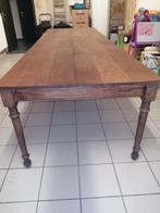 Table ancienne en chêne, Antiquités & Art, Antiquités | Meubles | Tables, Enlèvement