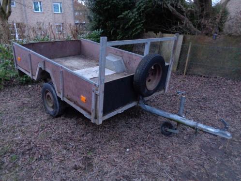 OPMAAK DEZE RIJD id plaatje galvanise 2.40 x 1.50m, Auto diversen, Aanhangers en Bagagewagens, Gebruikt, Ophalen