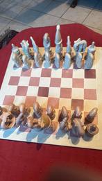 Jeu d’échecs en pierre de savon ( stéatite), Ophalen