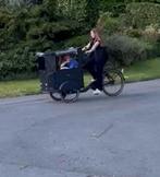 Keewee Electric Cargo Bike – Now in Stock in Belgium!, Fietsen en Brommers, 4 kinderen of meer, Zo goed als nieuw, Elektrisch