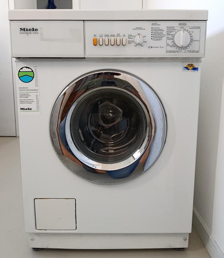 Wasmachine Miele NOVOTRONIC W834, Elektronische apparatuur, Wasmachines, Gebruikt, 4 tot 6 kg, Minder dan 85 cm, 1200 tot 1600 toeren