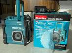 Makita Radio de chantier MR004GZ (18V-40V - IP65 - USB - Blu, Nieuw, Bouwradio