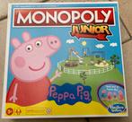 Monopoly Junior Peppa Pig, Comme neuf, Enlèvement ou Envoi, Hasbro Gaming