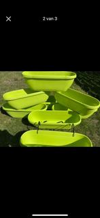 8 pvc bloembakken nieuw!!!, Tuin en Terras, Ophalen, Kunststof, Tuin, Nieuw