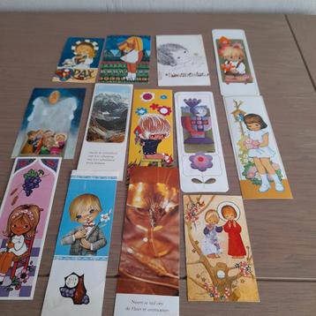 14 Communieprentjes jaren 1970-1979  ( lot 5 ) beschikbaar voor biedingen