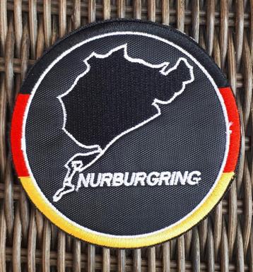 Écusson thermocollant Nurburgring Track Day - 90 x 90 mm, Enlèvement ou Envoi