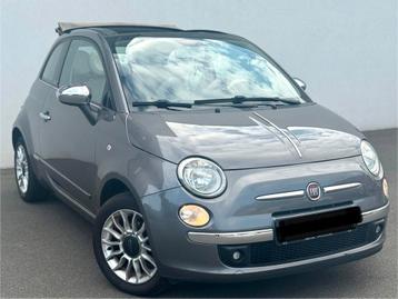 Fiat 500c 1.2i 2014, Autos, Fiat, Cuir, Achat, Boîte manuelle, Noir
