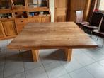 Table carrée en teck, Ophalen, Gebruikt, 150 tot 200 cm, Vijf personen of meer
