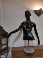 Paspop - Buste/torso op voet - zwart, Ophalen, Zo goed als nieuw, Paspop