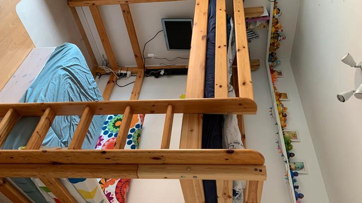 Flexa, Huis en Inrichting, Slaapkamer | Stapelbedden en Hoogslapers, Gebruikt, Ophalen