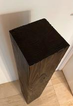 Gebrande vol houten sokkel, Huis en Inrichting, Ophalen, Nieuw