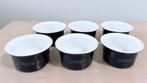 6 Pyrex keramische ramekins / stoofpotjes / souffléschaaltje, Ophalen of Verzenden, Overige stijlen, Porselein, Schaal of Schalen