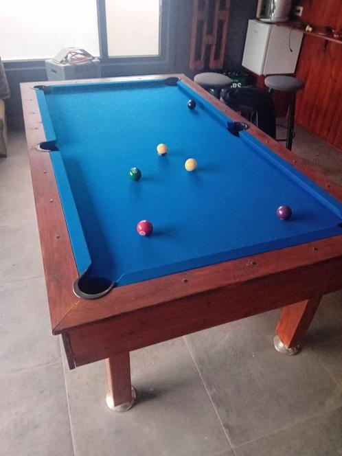 pooltafel, Sport en Fitness, Biljarten en Poolen, Zo goed als nieuw, Pooltafel, Ophalen