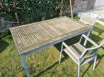 Tuintafel, Tuin en Terras, Tuintafels, Ophalen, Gebruikt, Rechthoekig, Teakhout