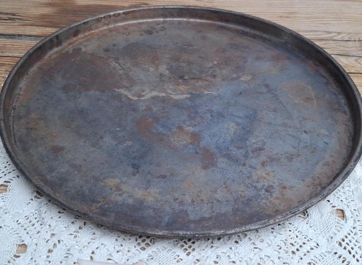 Oude doorleefde ronde bakvorm, Willow Australia, Antiek en Kunst, Antiek | Keukengerei, Ophalen of Verzenden