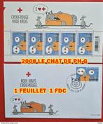 CAT 5 NATIONALE POST 2008 + 1 FDC ATH, Ophalen of Verzenden