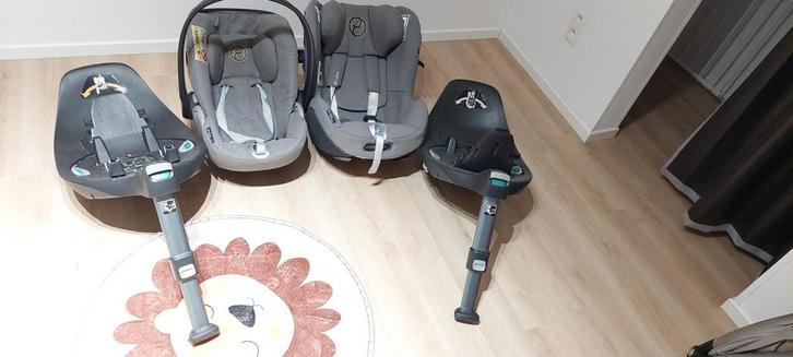 Te koop: Cybex autostoelen + 2 ISOFIX-bases – Complete set!, Enfants & Bébés, Sièges auto, Utilisé, Isofix, Enlèvement