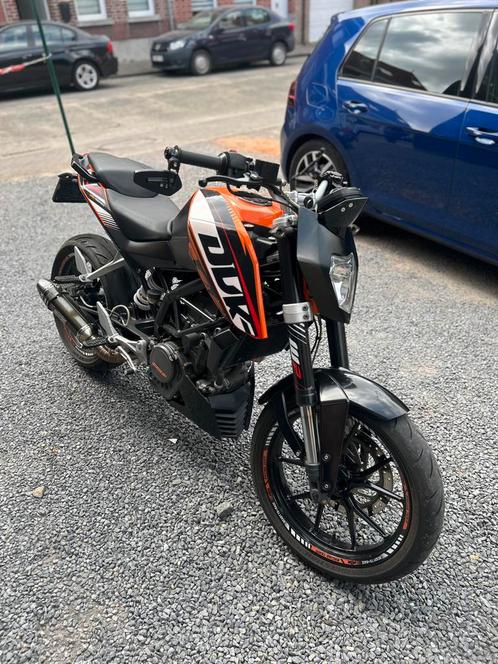 KTM Duke 125, Motoren, Motoren | KTM, Particulier, Naked bike, 11 kW of minder, 1 cilinder, Minimaal motorrijbewijs A1, ABS, LED Verlichting