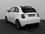 Fiat 500e C Icon 42 kWh | Navi | ECC | Cam | LMV |, Auto's, Fiat, Stof, Cabriolet, Wit, Te koop