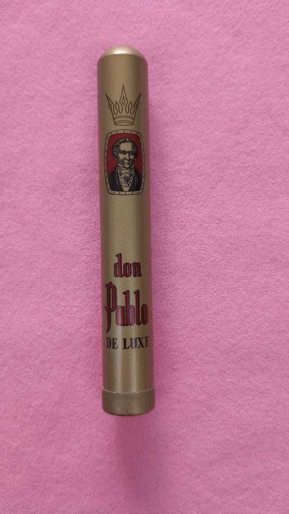 Étui à cigares vintage Don Pablo de luxe, Collections, Articles de fumeurs, Briquets & Boîtes d'allumettes, Comme neuf, Boite à tabac ou Emballage