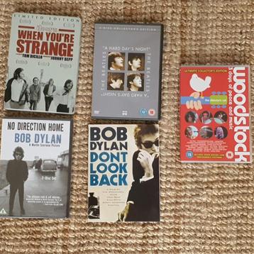 Woodstock, Bob Dylan, Beatles, Doors DVD