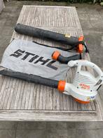 Stihl SHE 71 elektrische bladzuiger/blazer – compleet, Ophalen, Stihl, Ruggedragen, Zo goed als nieuw