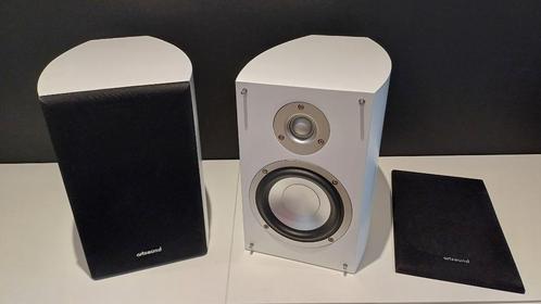 Artsound AS 550 mat wit 2 weg speaker in goede staat en, Audio, Tv en Foto, Luidsprekerboxen, Zo goed als nieuw, Front, Rear of Stereo speakers