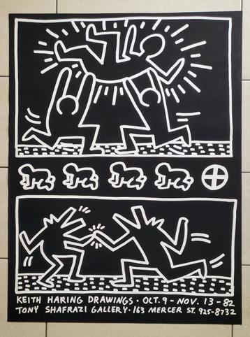 Keith Haring - Galerie Tony Shafrazi - 1982, Envoi