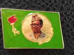Broche Mobutu président Zaïre Congo + photo Mobutu, Envoi, Autres