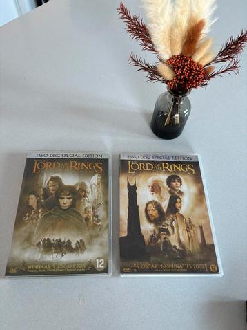 2 DVD’s Lord of the Rings