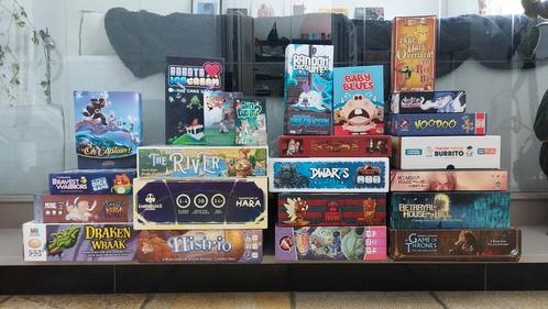 Diverse bordspellen, Hobby en Vrije tijd, Gezelschapsspellen | Bordspellen, Zo goed als nieuw, Een of twee spelers, Drie of vier spelers
