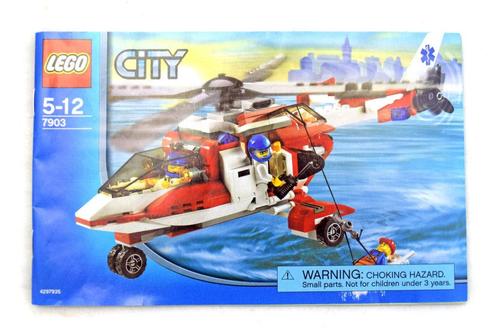 LEGO City Hospital 7903 Rescue Helicopter (2006), Kinderen en Baby's, Speelgoed | Duplo en Lego, Zo goed als nieuw, Lego, Complete set