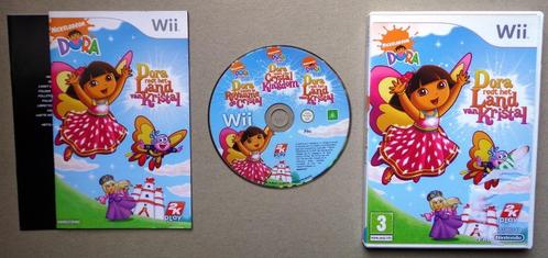Dora redt het Land van Kristal voor de Nintendo Wii Compleet, Games en Spelcomputers, Games | Nintendo Wii, Zo goed als nieuw