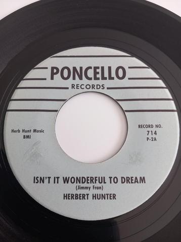 HERBERT HUNTER.  POPCORN USA 45T, Enlèvement ou Envoi, Comme neuf