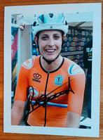 Gesigneerde foto van Lucinda Brand., Sport en Fitness, Wielrennen, Verzenden, Nieuw
