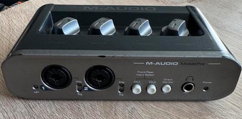 M-AUDIO MOBILEPRE - USB AUDIO INTERFACE, Computers en Software, Geluidskaarten, Gebruikt, Extern, Ophalen