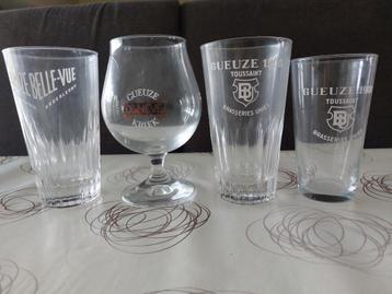 Set Gueuze glazen beschikbaar voor biedingen