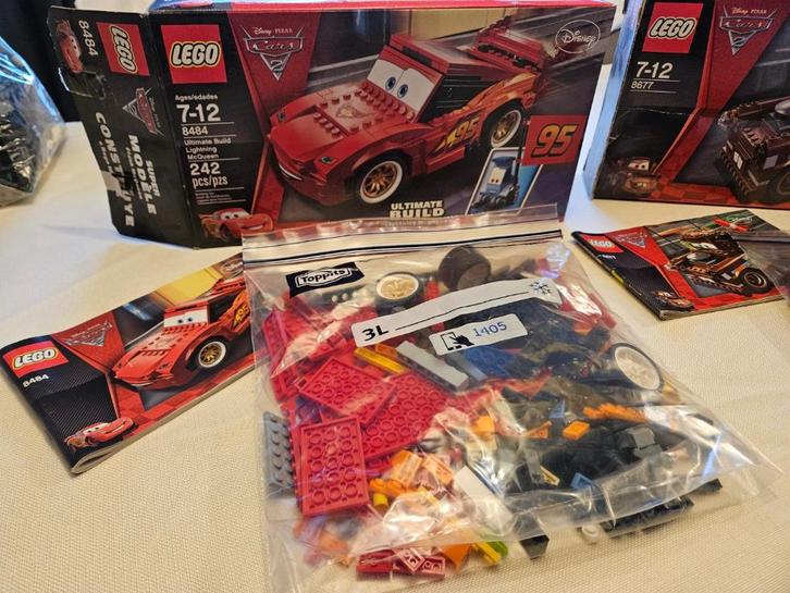 LEGO cars 8484 Ultimate Build Lightning McQueen 8677, Kinderen en Baby's, Speelgoed | Duplo en Lego, Zo goed als nieuw, Lego, Complete set