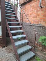 Gegalvaniseerd staal trap, Doe-het-zelf en Bouw, Ladders en Trappen, Ophalen, Gebruikt, Trap, 2 tot 4 meter