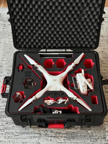DJI Phantom 4 + valise HPRC 2700W beschikbaar voor biedingen