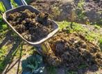 Fumier de cheval à donner sans foin ou paille, Tuin en Terras, Aarde en Mest, Mest