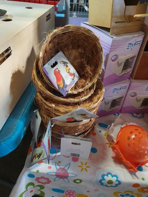 Rieten Nest Cocos Ø 17cm - Winkel & Webshop - OPEN op zondag, Dieren en Toebehoren, Vogels | Toebehoren, Nieuw, Ophalen