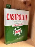 Bidon huile castrol , olieblik, Ophalen of Verzenden, Zo goed als nieuw