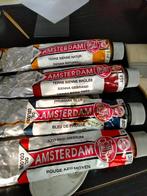 8 tuben olieverf Amsterdam (Talens), borstelhouder & spatels, Ophalen of Verzenden, Gebruikt, Olieverf