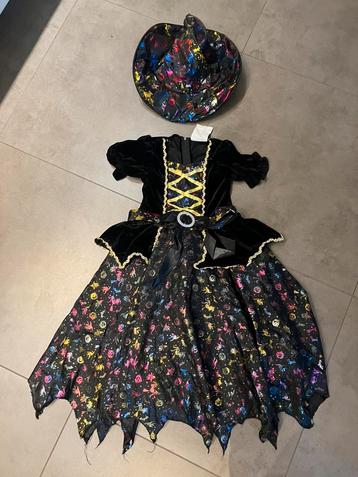 Halloween Witch Wanda heksenkostuum maat 116 beschikbaar voor biedingen