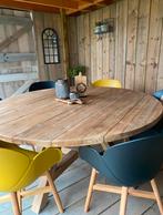 Tuintafel + 6 stoelen, Tuin en Terras, Ophalen, Zo goed als nieuw