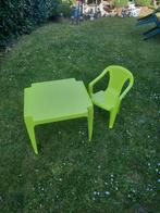 Table + chaise pour enfant, Enfants & Bébés, Chambre d'enfant | Tables & Chaises, Enlèvement, Utilisé, Chaise(s)