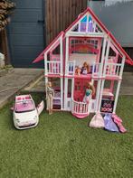 Speelhuis Barbie met accessoires, Kinderen en Baby's, Speelgoed | Poppenhuizen, Ophalen of Verzenden, Zo goed als nieuw, Accessoires